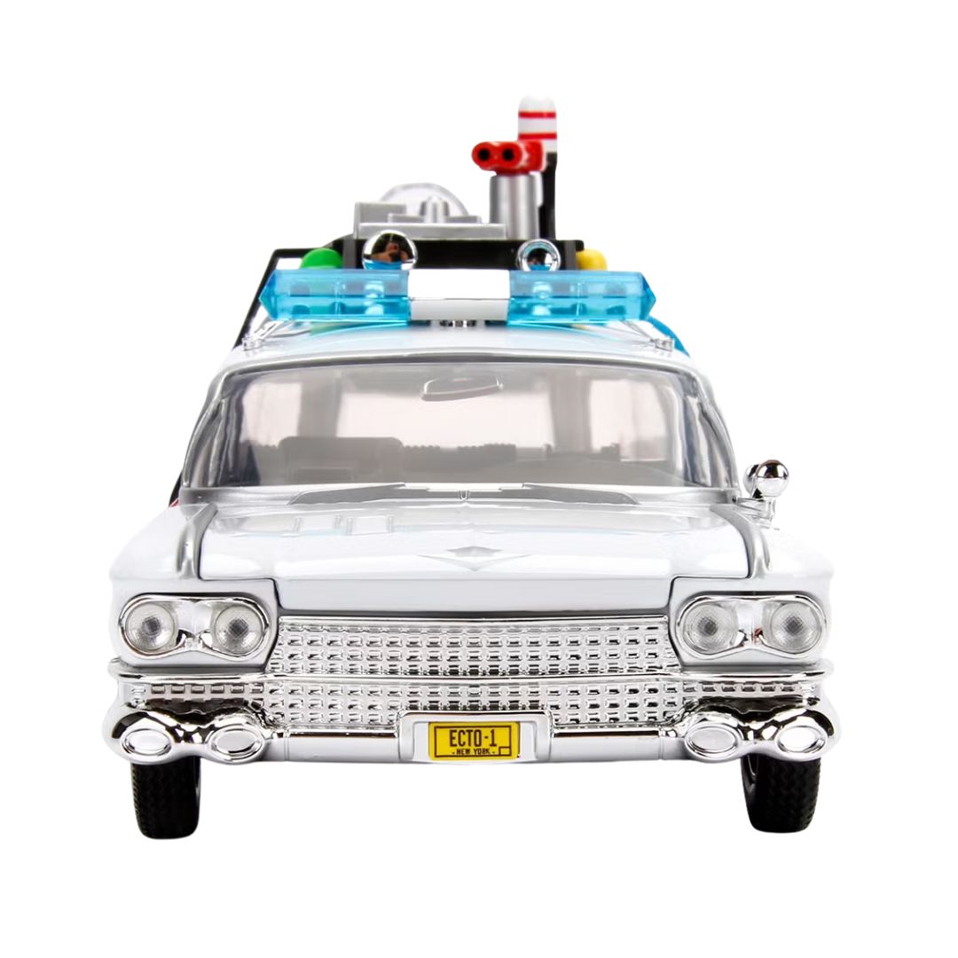 Ecto 1 Ghostbusters Cadillac Ambulance - White 1/24
