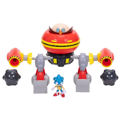 Sonic The Hedgehog Hammer Egg Robot and Sonic