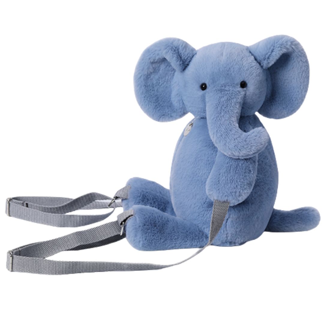 McHugs Blue Elephant Backpack
