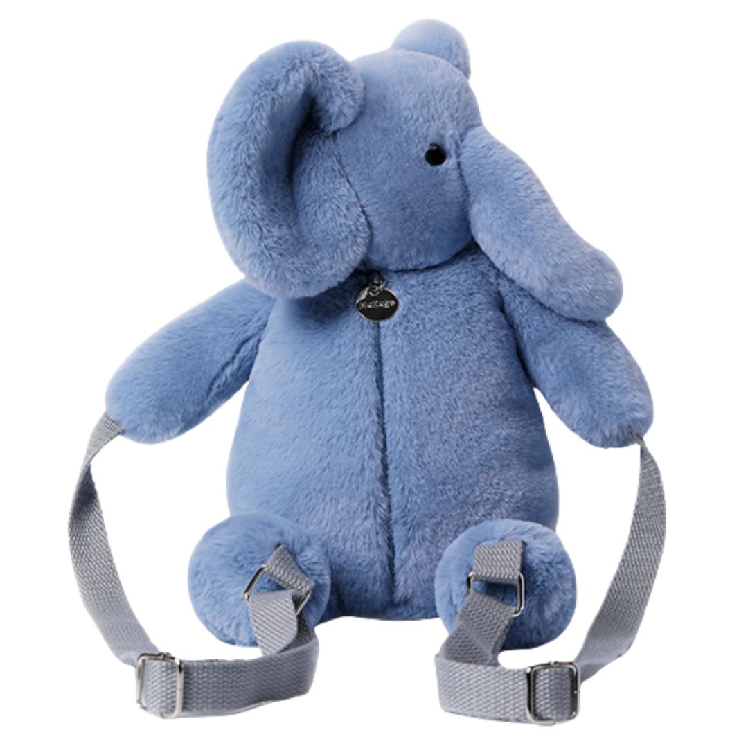 McHugs Blue Elephant Backpack