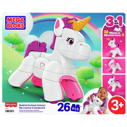 Mega Bloks Build & Enchant Unicorn