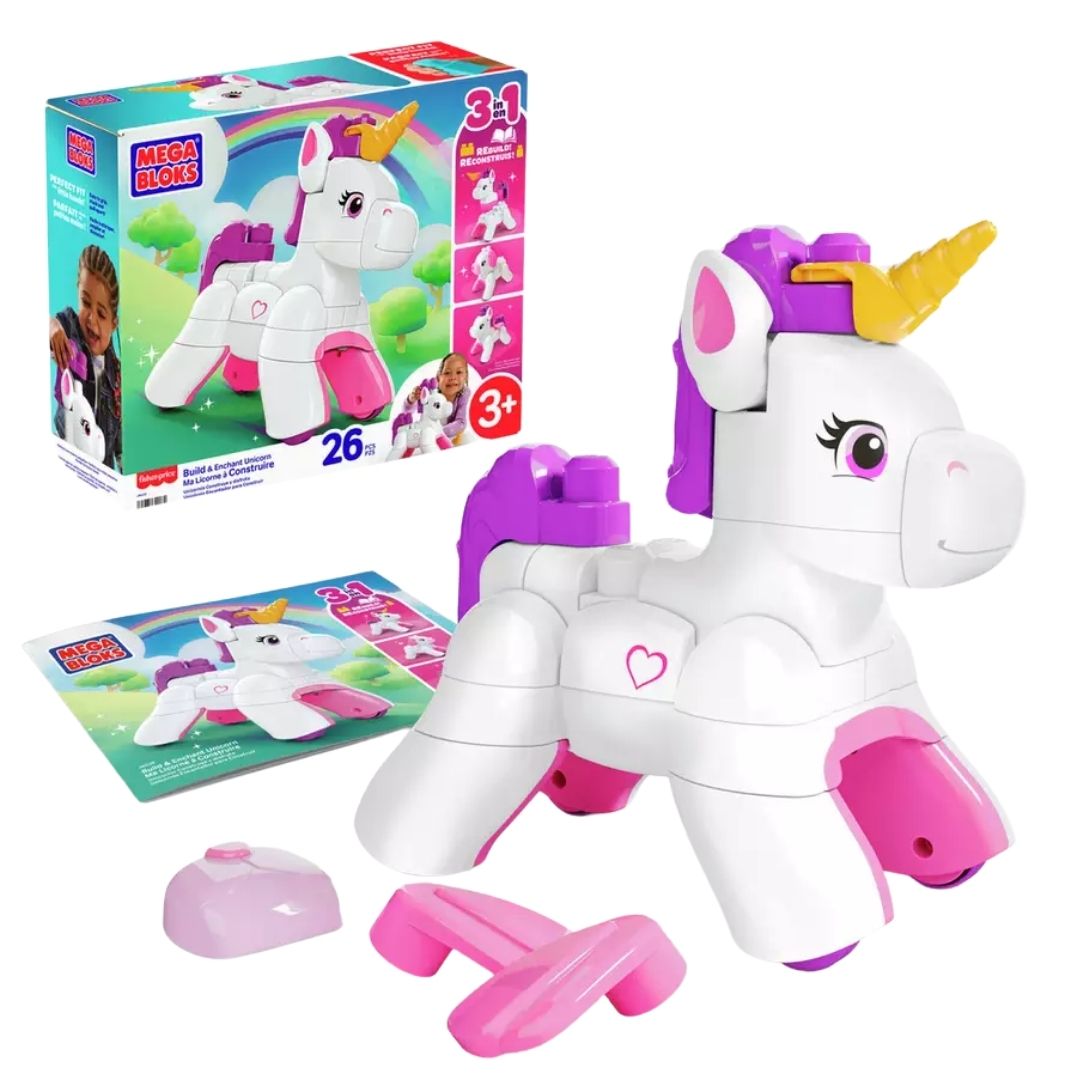 Mega Bloks Build & Enchant Unicorn