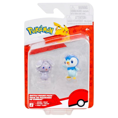 Pokemon Battle Figure Pack - Espurr Piplup