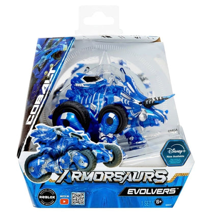 Armorsaurs Evolvers Transforming Cobalt Triceratops