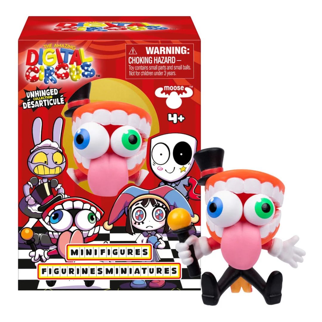 The Amazing Digital Circus Minifigures Unhinged Collection Excited Caine