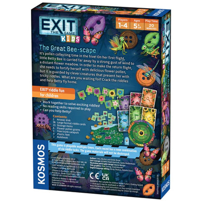 Exit The Game Kids - The Great Bee-scape