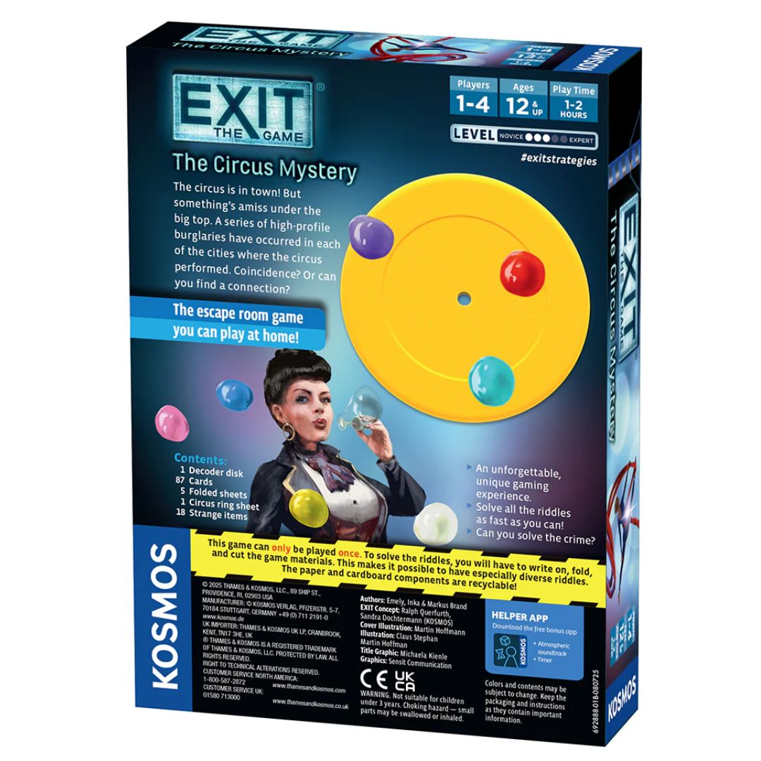 Exit The Game - The Circus Mystery