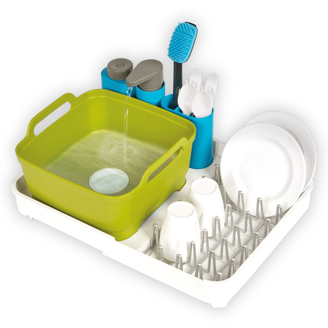 Casdon Joseph Joseph Extend Washing Up Bowl & Draining Rack Set