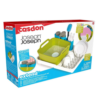 Casdon Joseph Joseph Extend Washing Up Bowl & Draining Rack Set