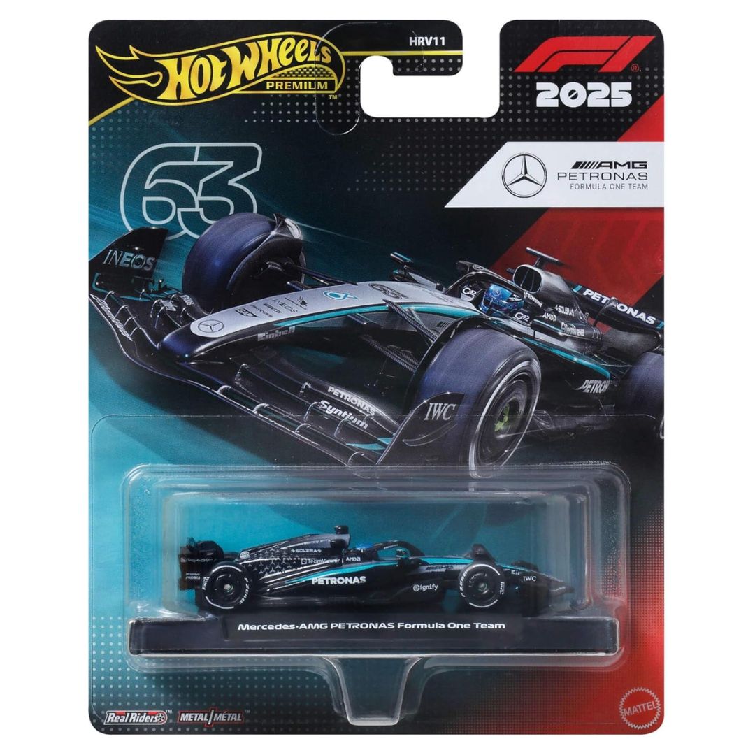 Hot Wheels Premium 2025 Formula 1 Mercedes (#63)