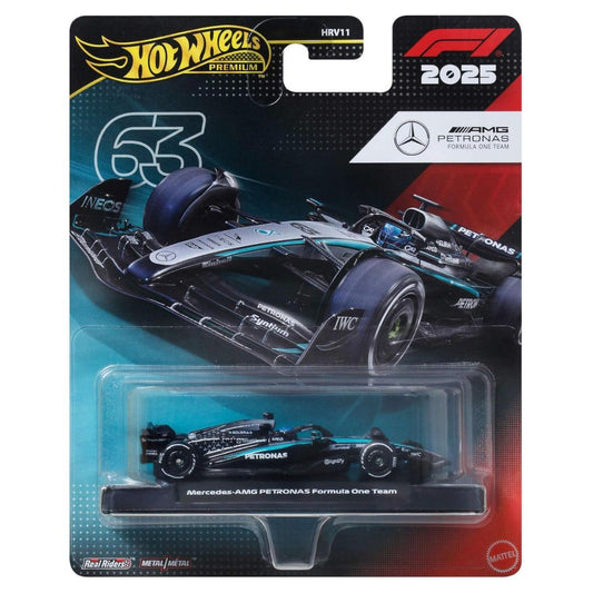 Hot Wheels Premium 2025 Formula 1 Mercedes (#63)