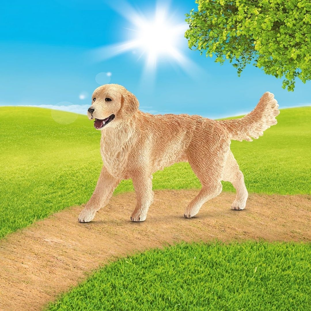 Schleich Farm World Golden Retriever Female 16395