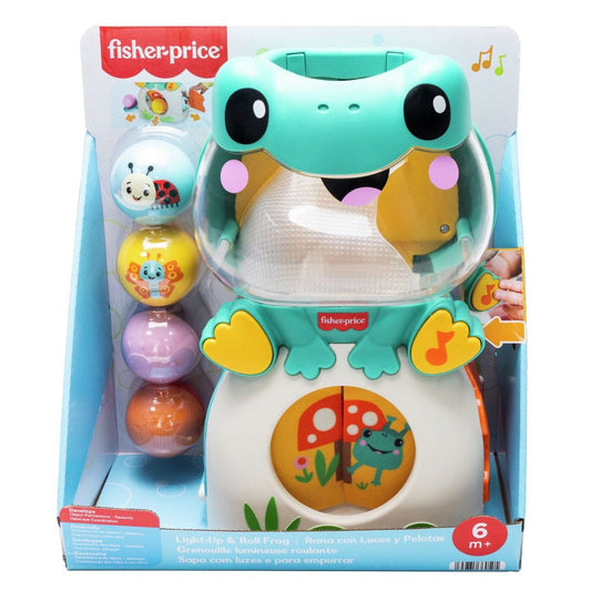 Fisher Price Light-Up & Roll Frog