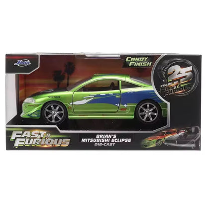 25 Years of Fast & Furious 1:32 Die Cast Brian's Mitsubishi Eclipse