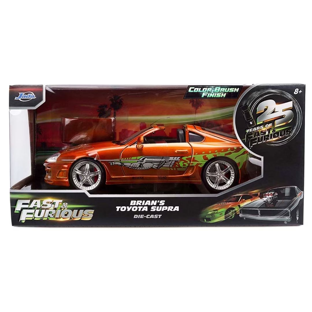 25 Years of Fast & Furious 1:32 Die Cast Brian's Toyota Supra