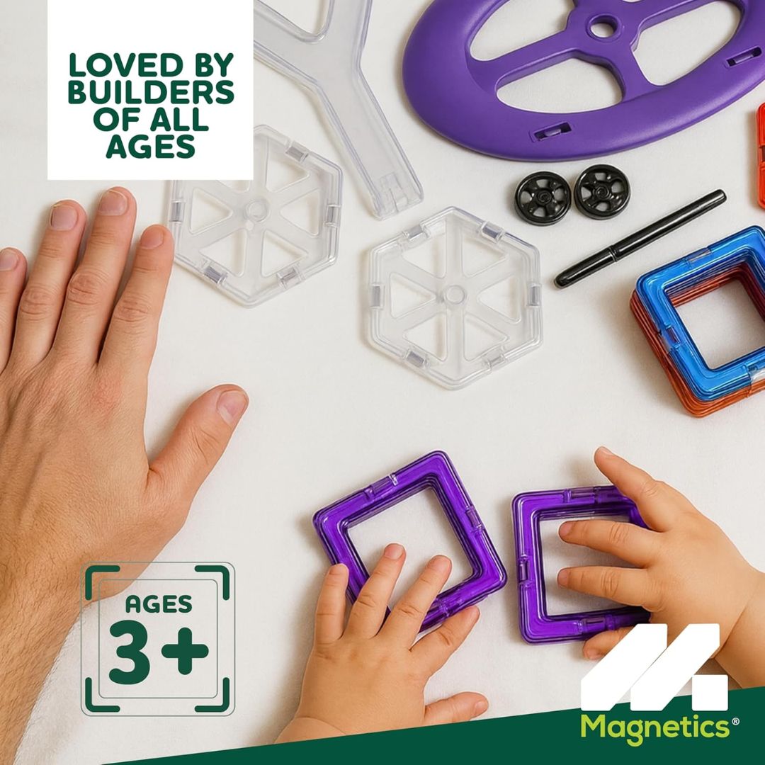 Magnetics Magnetic Tiles Ferris Wheel Expansion Set