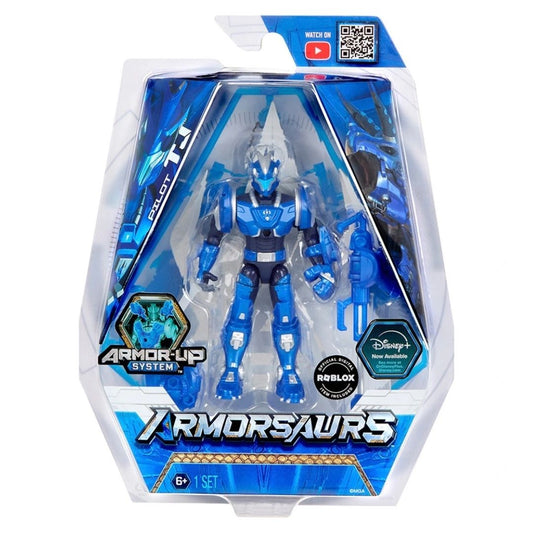 Armorsaurs Action Figure Triceratops Pilot TJ