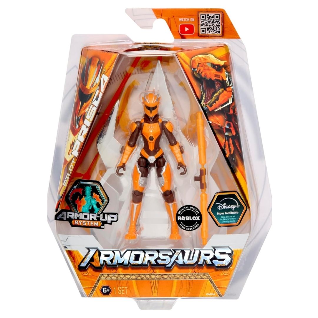 Armorsaurs Action Figure Raptor Pilot Prisca Silva