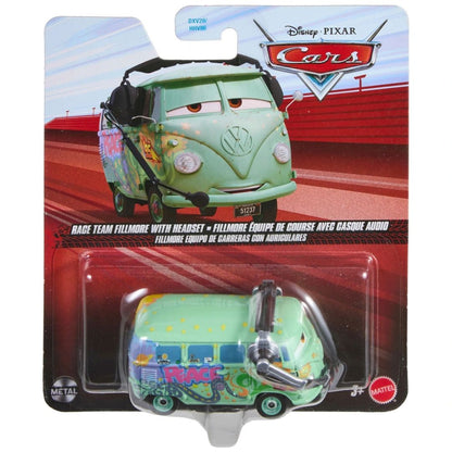 Disney Pixar Cars 1:55 Die Cast - Rage Team Fillmore With Headset