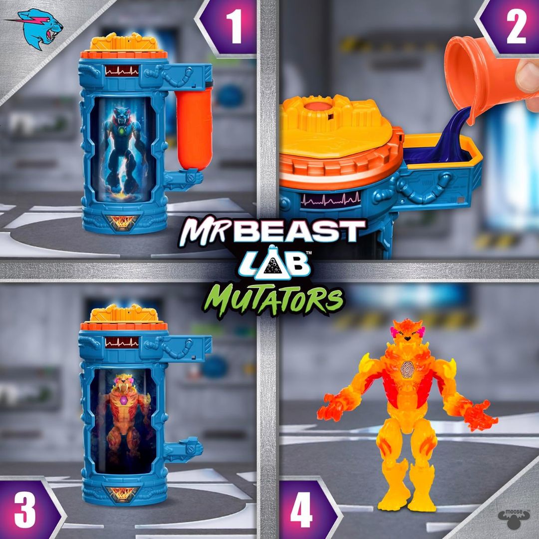 MrBeast Lab Mutators Fire Panther