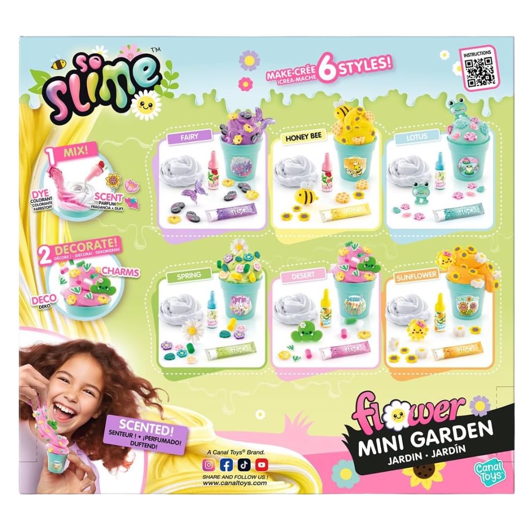 So Slime Flower Mini Garden