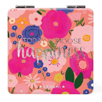 Legami Handbag Mirror Flowers