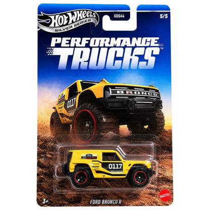 Hot Wheels Silver Series Performance Trucks Ford Bronco R
