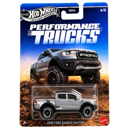 Hot Wheels Silver Series Performance Trucks 2019 Ford Ranger Raptor