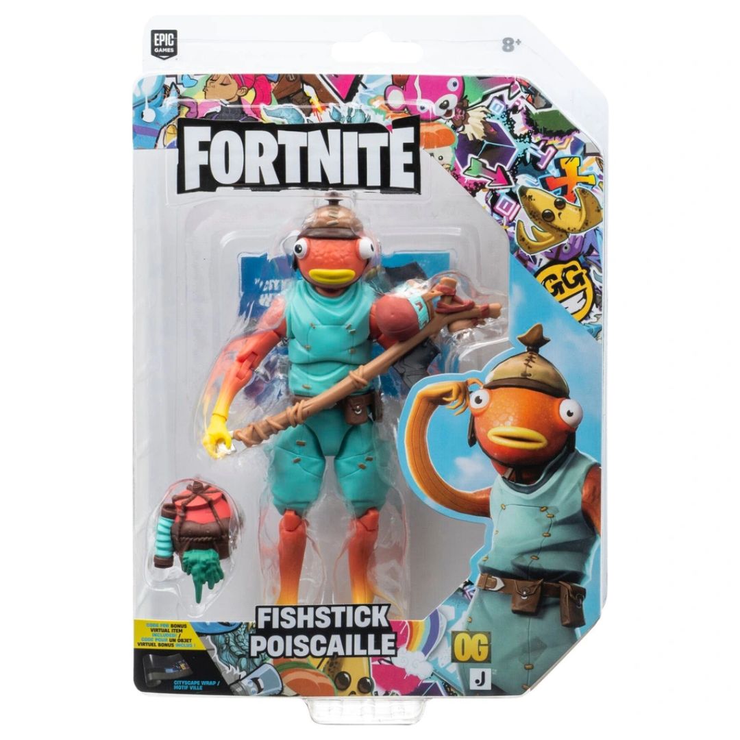 Fortnite Legendary 6 Inch Fishstick Action Figure