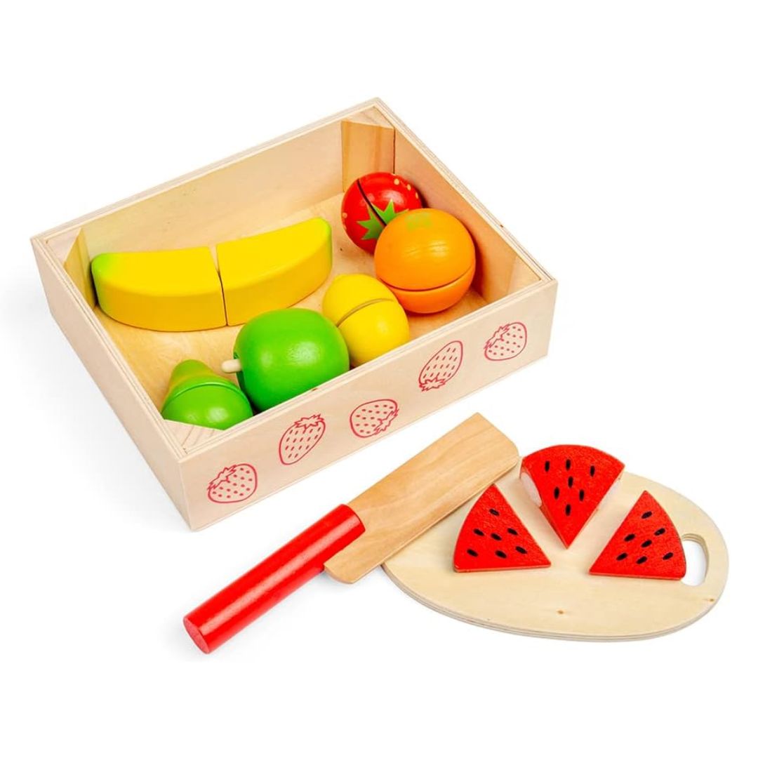 Bigjigs Wooden Cutting Food Fruit