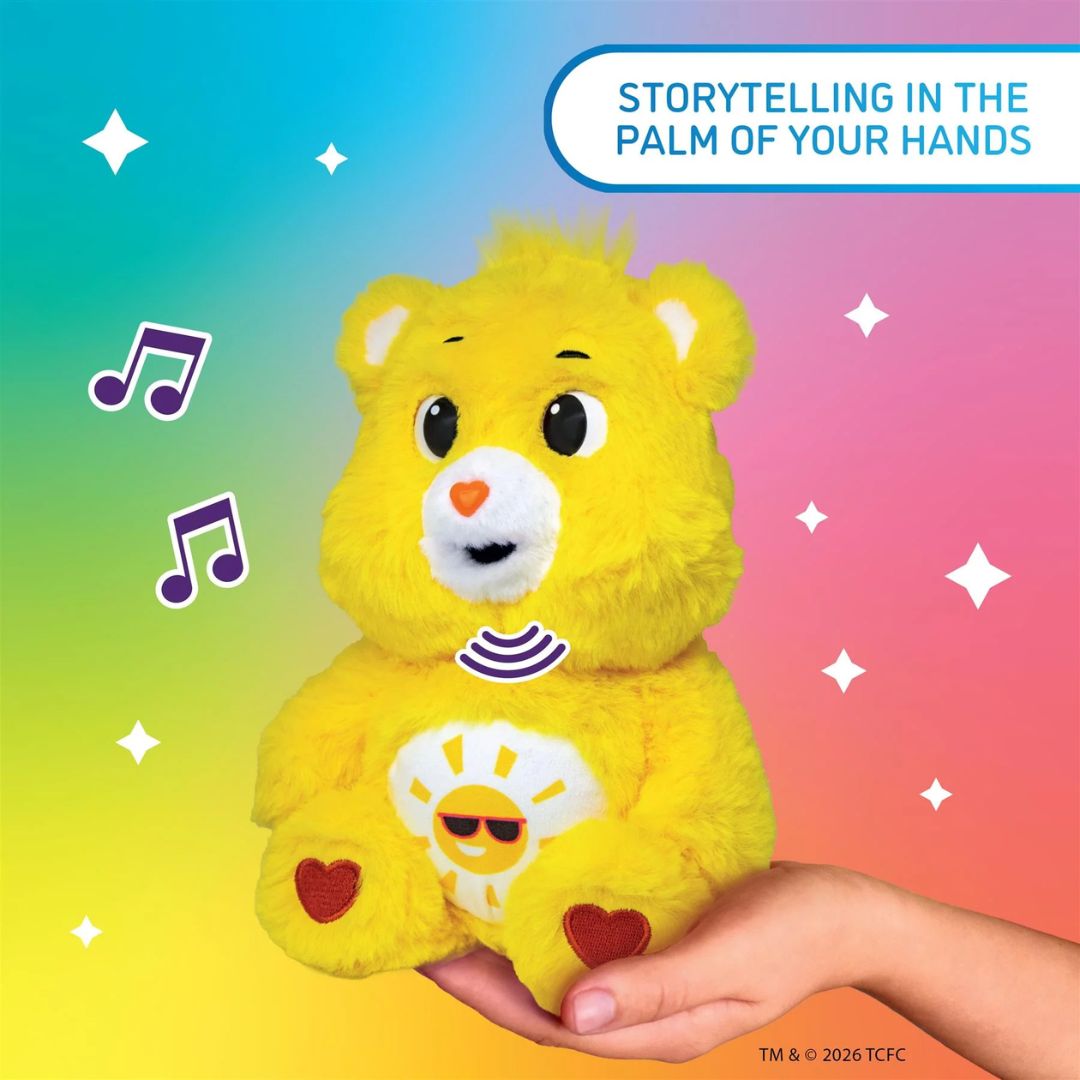Care Bears Palm Puppetronic Funshine Bear