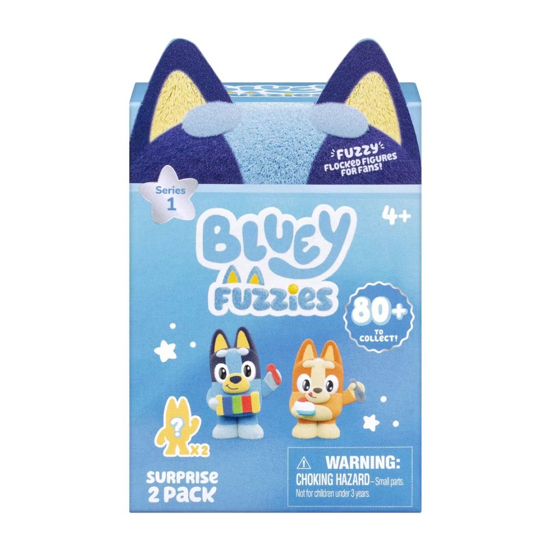 Bluey Fuzzies Suprise Figure 2 Pack