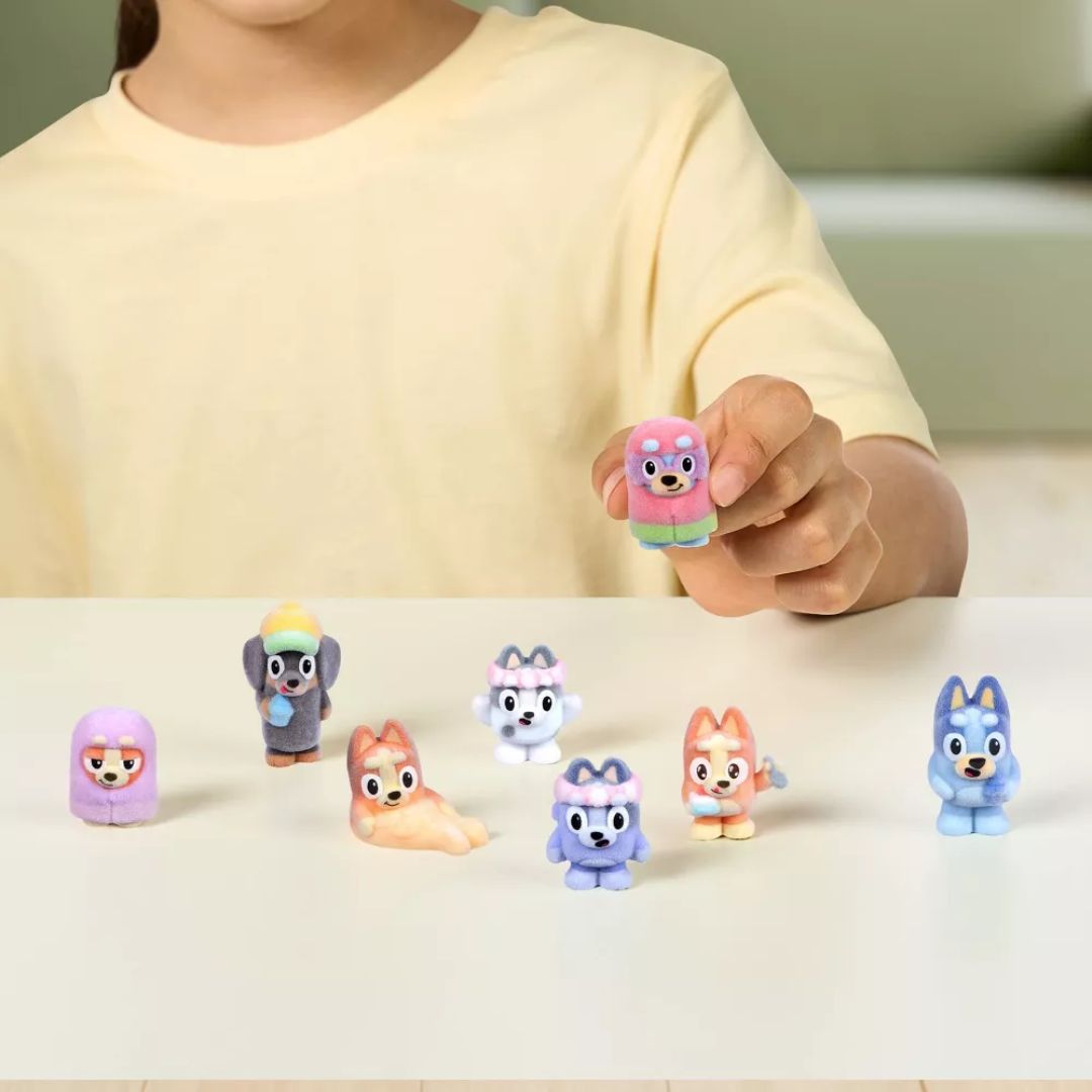 Bluey Fuzzies Suprise Figure 2 Pack
