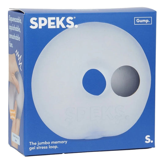 Speks. Gump Jumbo Loop Memory Gel Stress Ball - Dew