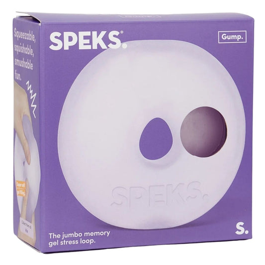 Speks. Gump Jumbo Loop Memory Gel Stress Ball - Mist