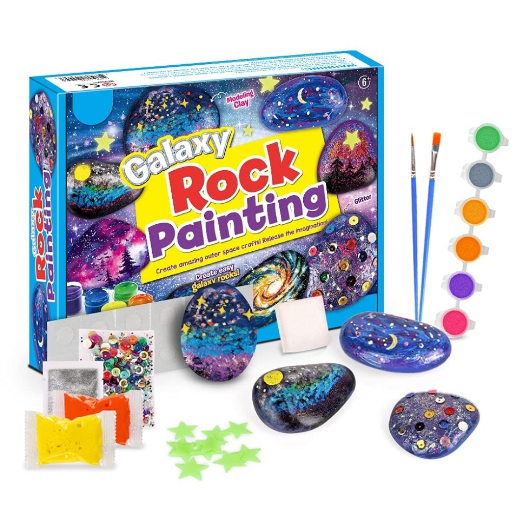 Kreative Kids! Galaxy Rock Painting
