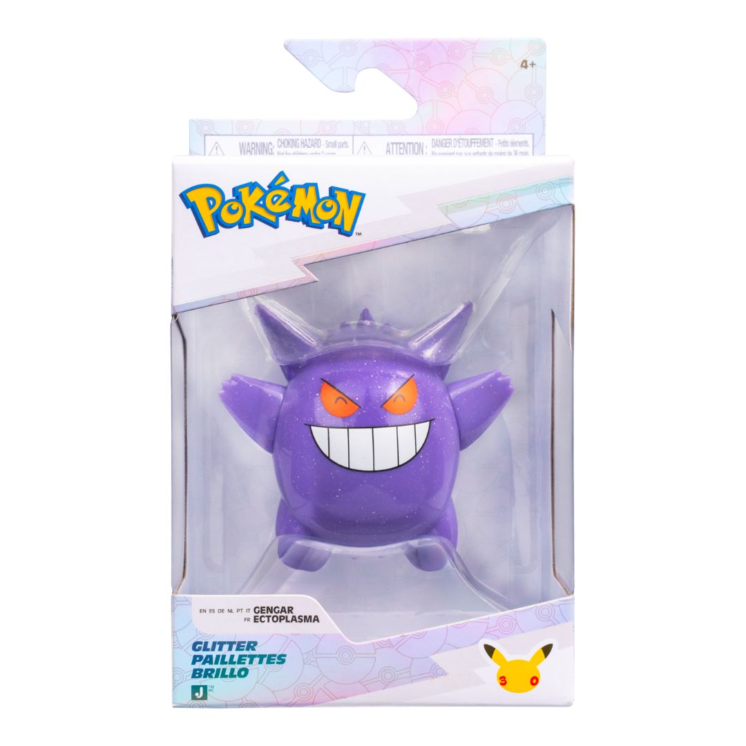 Pokemon 30th Anniversary Glitter Figure Gengar