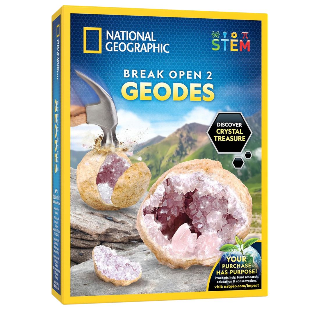 National Geographic Break Open 2 Geodes