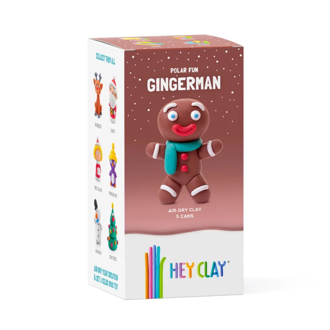 Hey Clay Winter Holidays - Gingerman