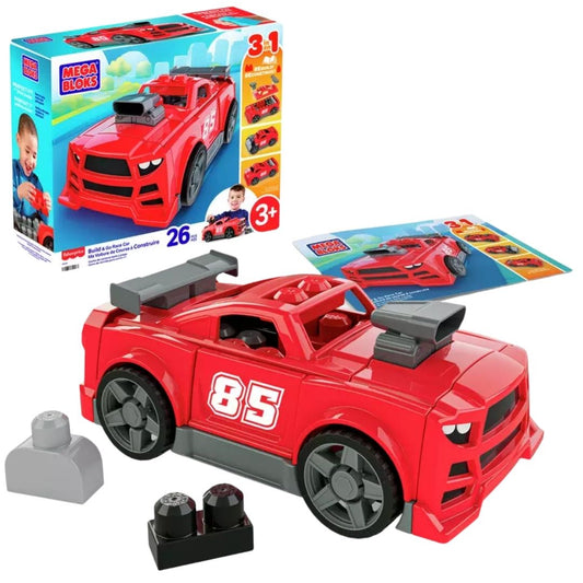 Mega Bloks Build & Go Race Car