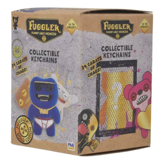 Fuggler Gold Edition Collectible Keychain Box