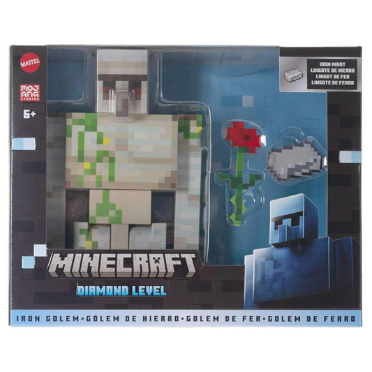 Minecraft Diamond Level Iron Golem Figure