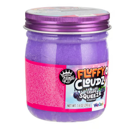 Compound Kings Fluffy Clouds Slime Jar Grape Squeeze Scented