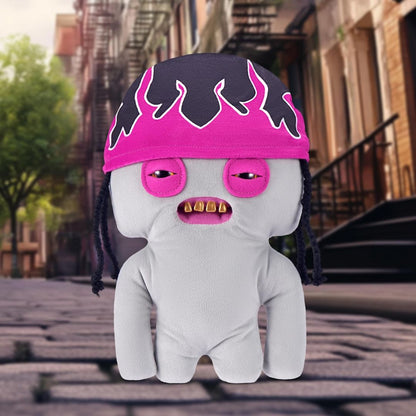 Fuggler Fugg Life Grey Squidge Plush