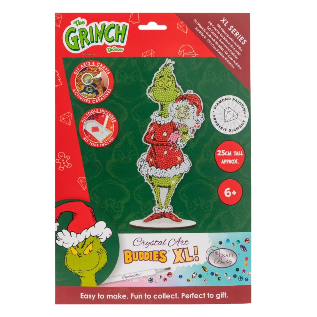 Crystal Art Buddies XL Series Dr Seuss - The Grinch
