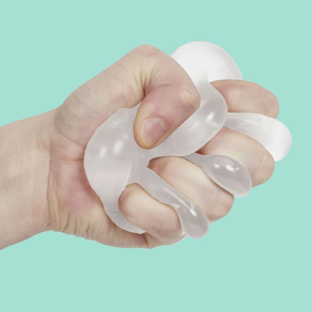 Speks. Gump Memory Gel Stress Ball - Ghost