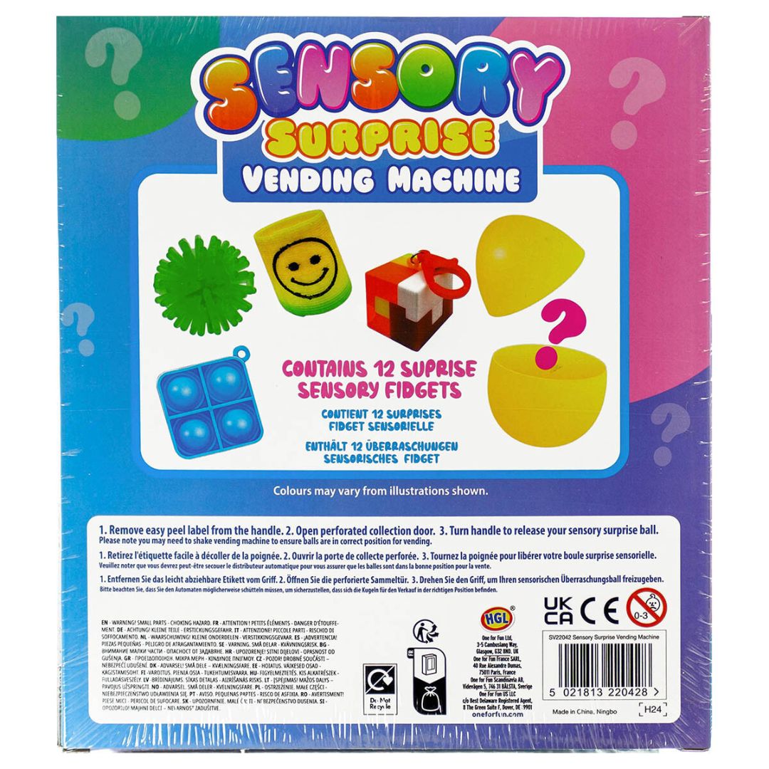 Sensory Surprise Vending Machine