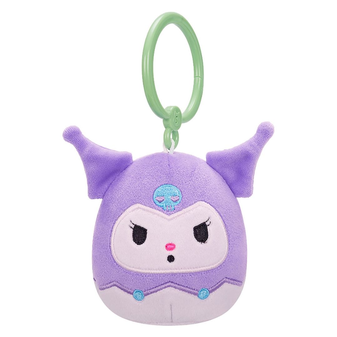 Squishmallows Hello Kitty Clip-on Plush Kuromi