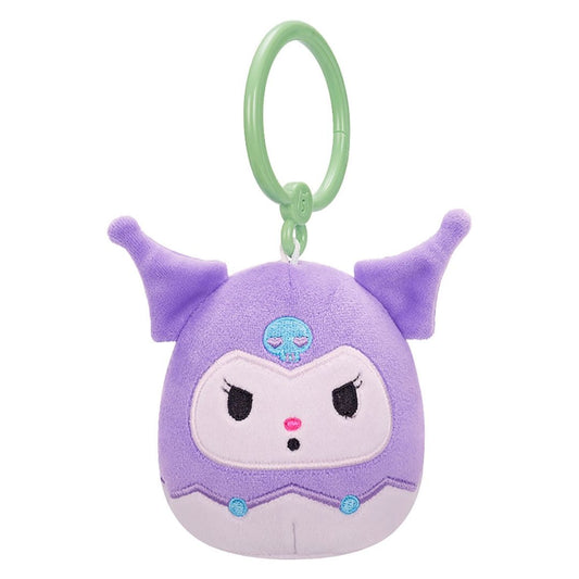 Squishmallows Hello Kitty Clip-on Plush Kuromi