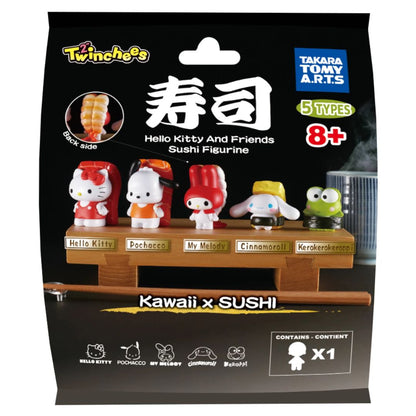 Twinchees Hello Kitty & Friends Sanrio Sushi Figurine Blind Bag